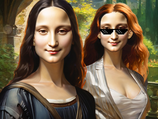 Mona Lisa Fashion Experiments