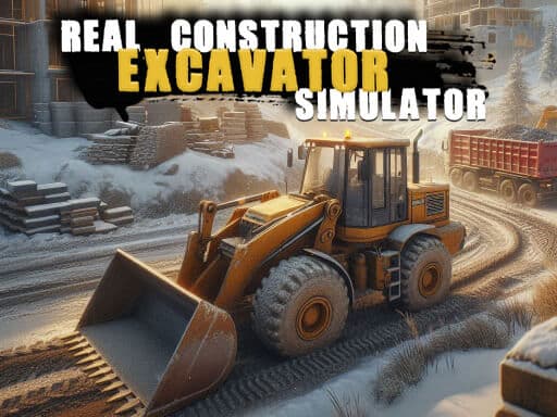 Real Construction Excavator Simulator