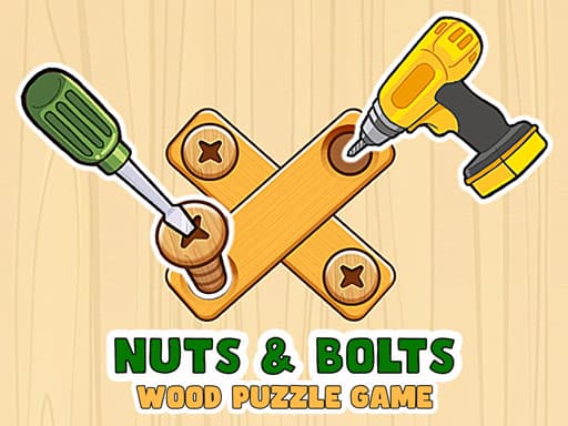 Nuts and Bolts Wood Puzzle Game