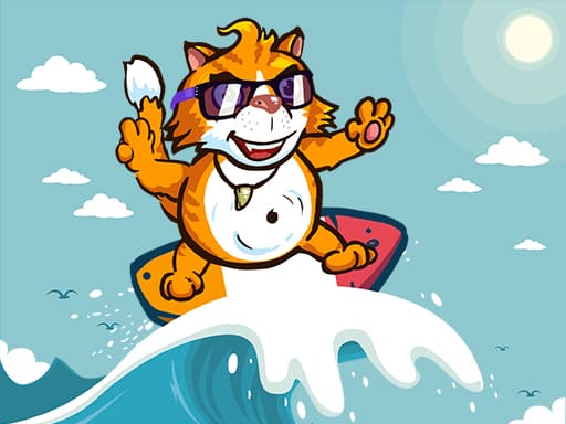 Surfer Cat